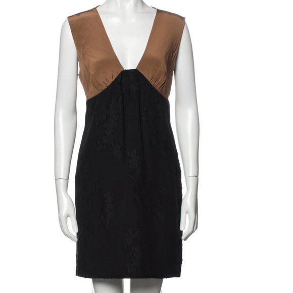 Tibi Silk Shift Dress - Picture 1 of 4